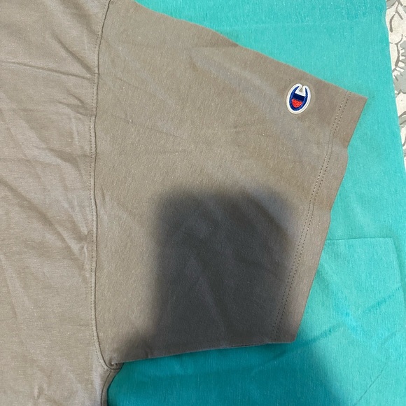 Champion Beige Short Sleeve Tee - Picture 3 of 5
